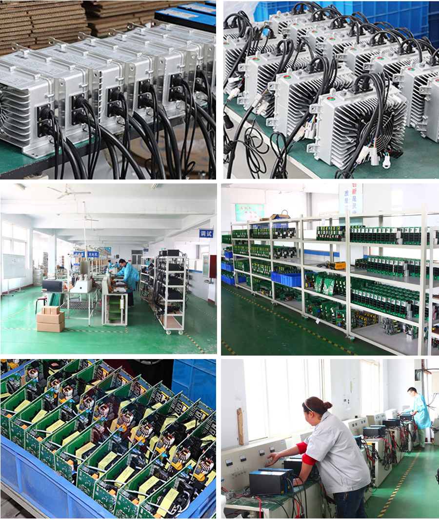 CTS 3.3KW 6.6KW 20KW Liquid/Air Cooled On Board Charger for EV Car Tricycle Forklift With Fast Charging Speed