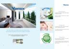 240V 20KW heating House Central Air Conditioning System Fresh Air Intake