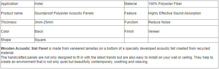 Sound Absorption Slat Acoustic Panel Mdf Wooden Wall Panel Akupanels Edge to Edge 13mm
