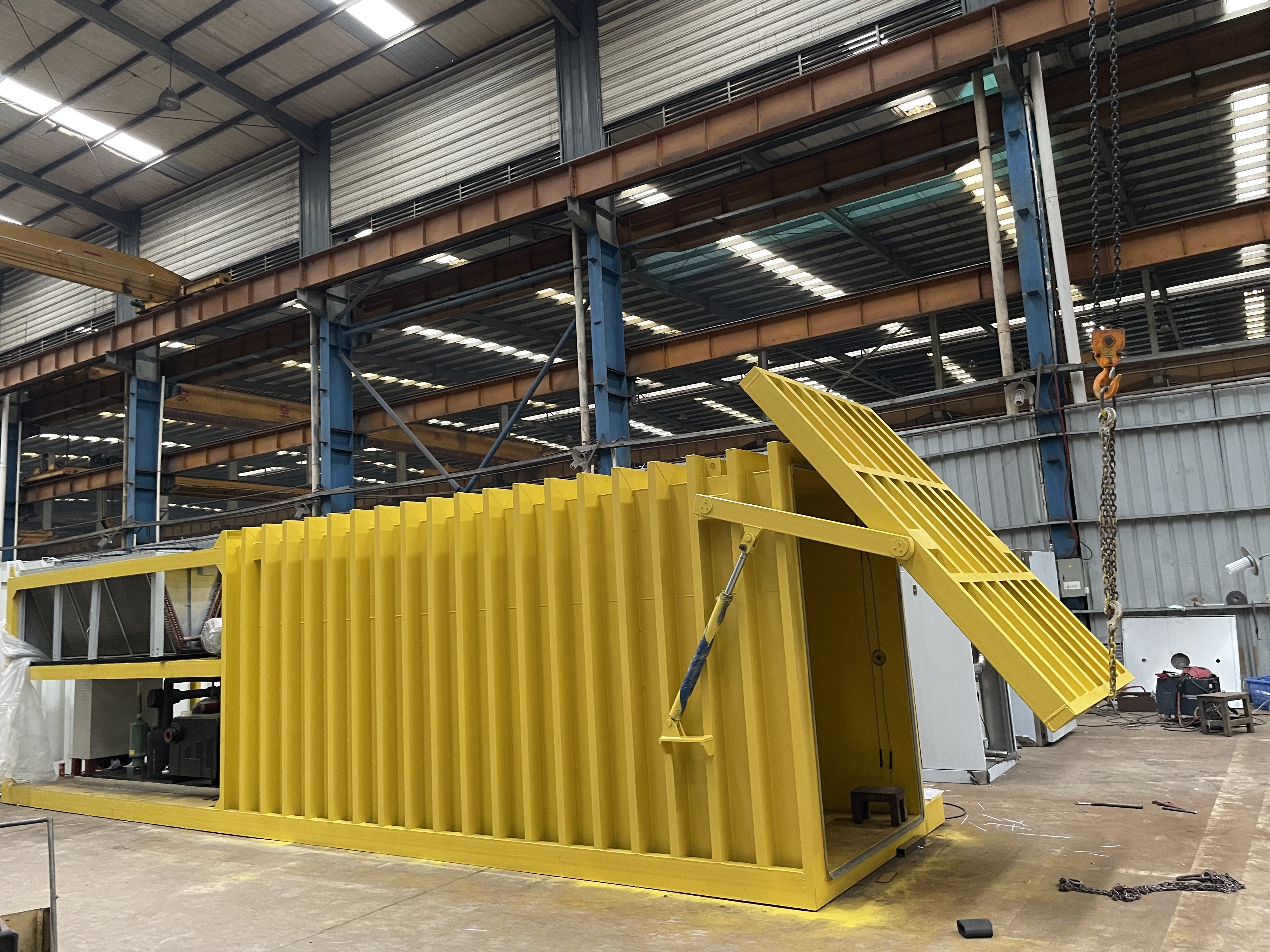 PLC Control 72KW Vacuum Cooling Machine vacuum cooler For Vegetables/flowers/mushrooms