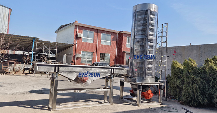 Multilayer Screening Machine Linear Vibrating Screen For Silicone Plastic Particle