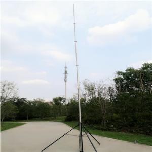 China Portable Trolley 9M 20KG Antenna Telescopic Mast wholesale