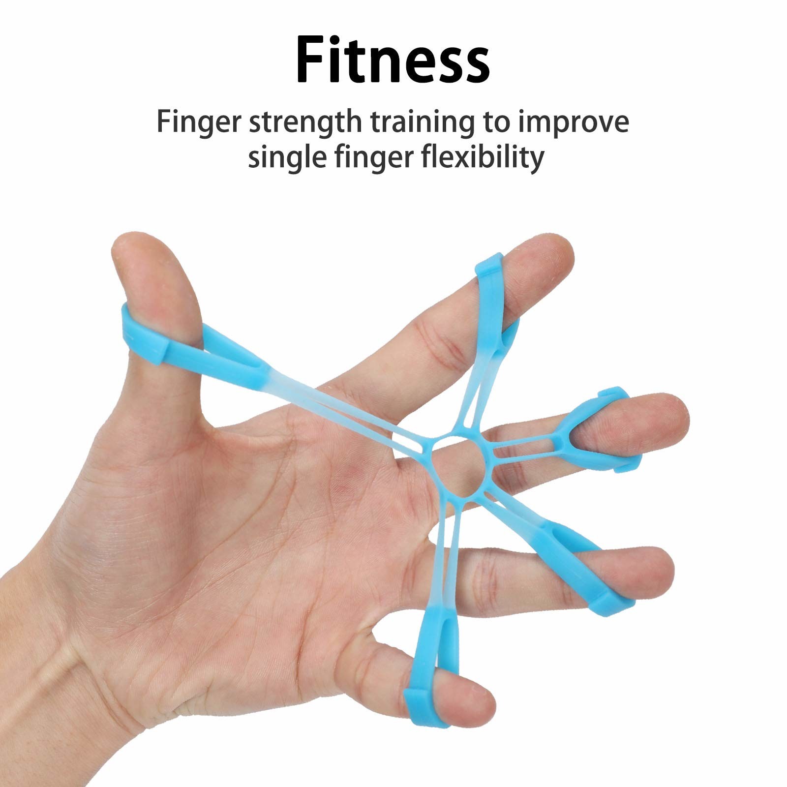 Non-Toxic Silicone Finger Stretcher Silicone Grip Device Finger Exercise Stretcher