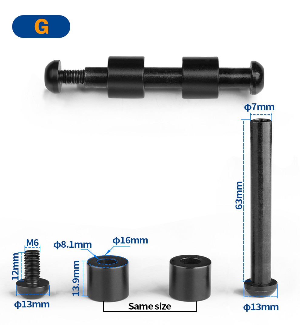 BXT Full Suspension Bike Frame Parts Shockingproof Shox Screws