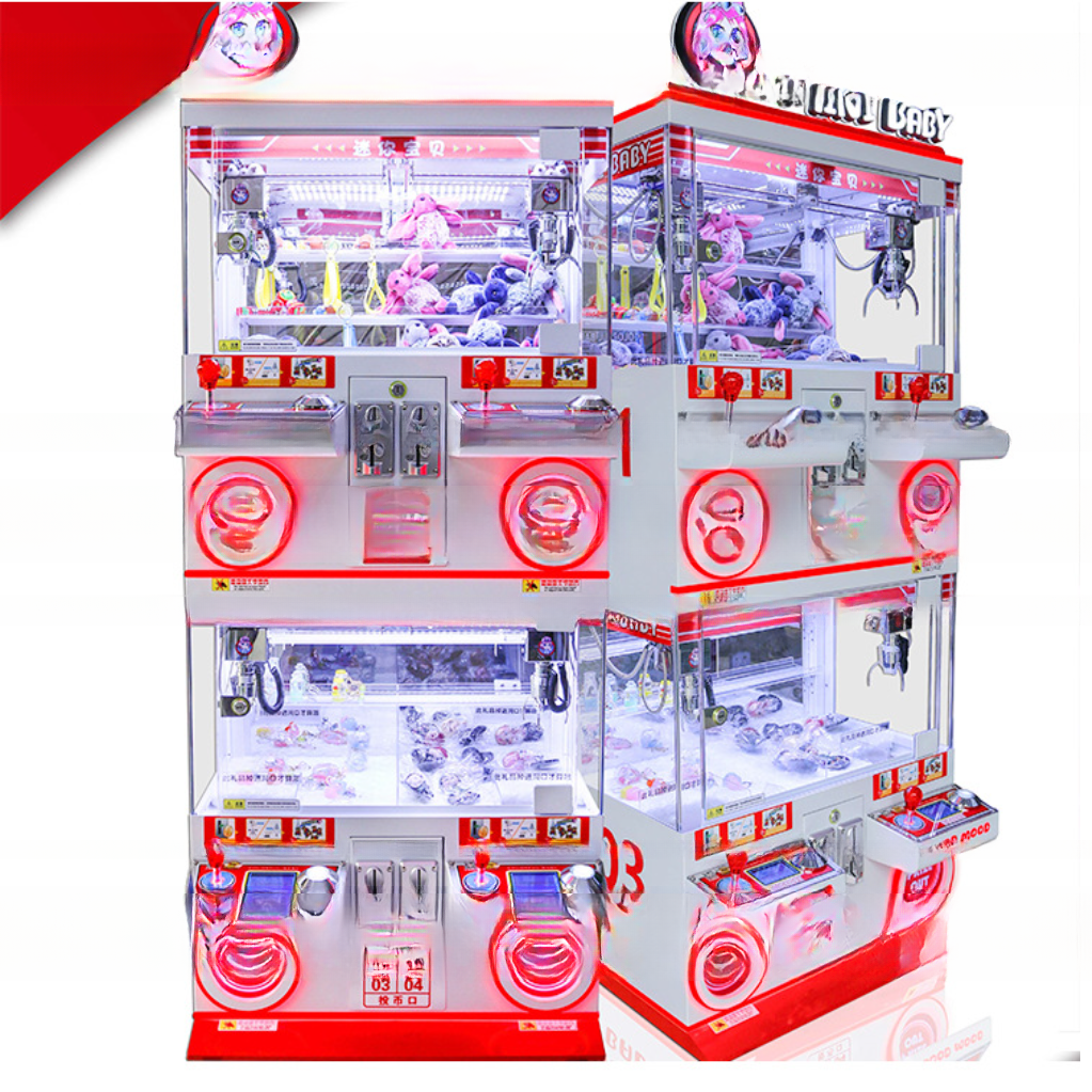 One Stop Theme Park Prize Game Machine Claw Grabber Machine CE Certificate