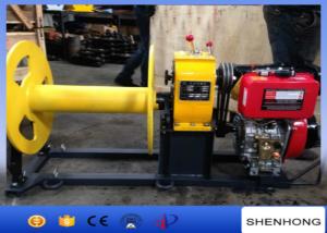 China 188 F Diesel Cable Winch Air-Cooled Wire Rope Hoist Cable Pulling Winch wholesale