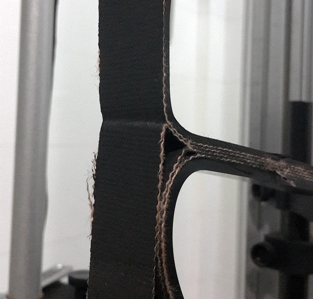 Polyamid Weft Rubber Rough Top Surface Banded V-Belt Standard and Durable Material