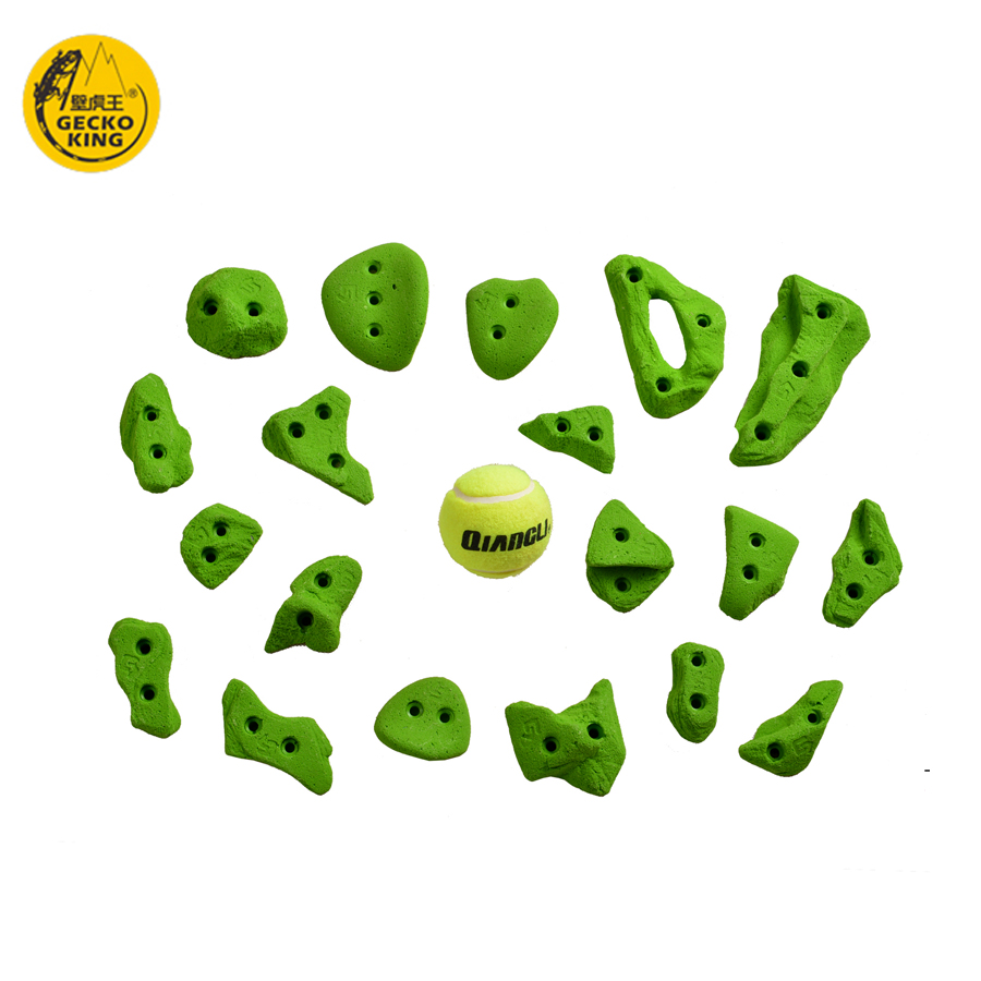 Adult Rock Climbing Wall Master Pieces Climbing Holds Made of GPR Material in Bulk