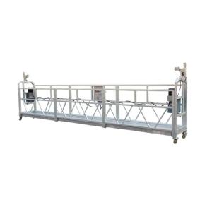 China Light weight safety ZLP630 aluminium construction gondola for cleaning wholesale