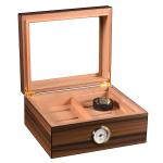 Humidity Controlled Cigar Packaging Box Rigid Wood / Paperboard Customizable
