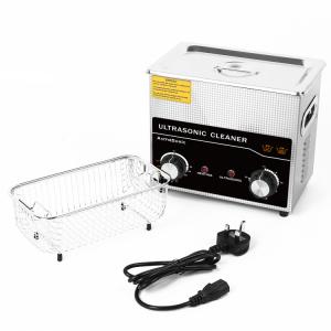 China Powerful Ultrasonic Cleaner 3L Tank 160W Heat Control Hot Water Cleaning System wholesale