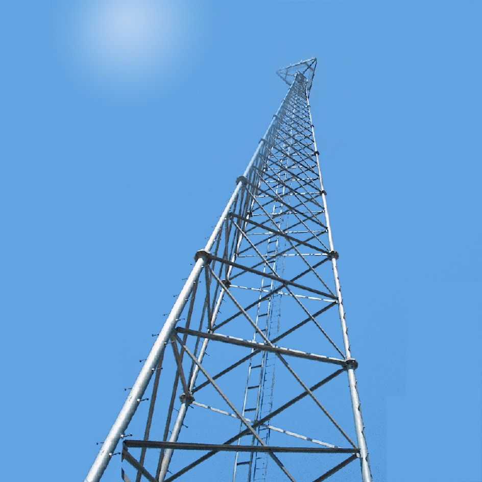 ISO9001 2008 Triangular GSM 4G 5g Mobile Cell Tower