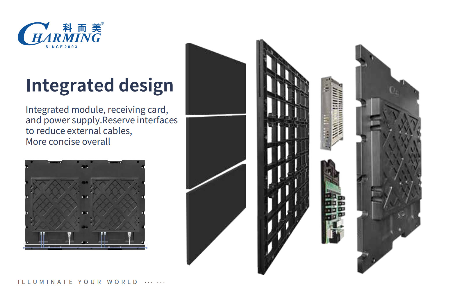 Small Pixel Pitch LP1.86 P2.5 Fine Pitch LED Display 4K HD Led Video Wall Display