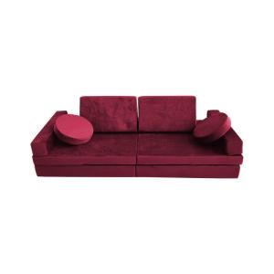 China Triangle Cushion Base Polyester Inner Liner Play Couch Set Sofa wholesale