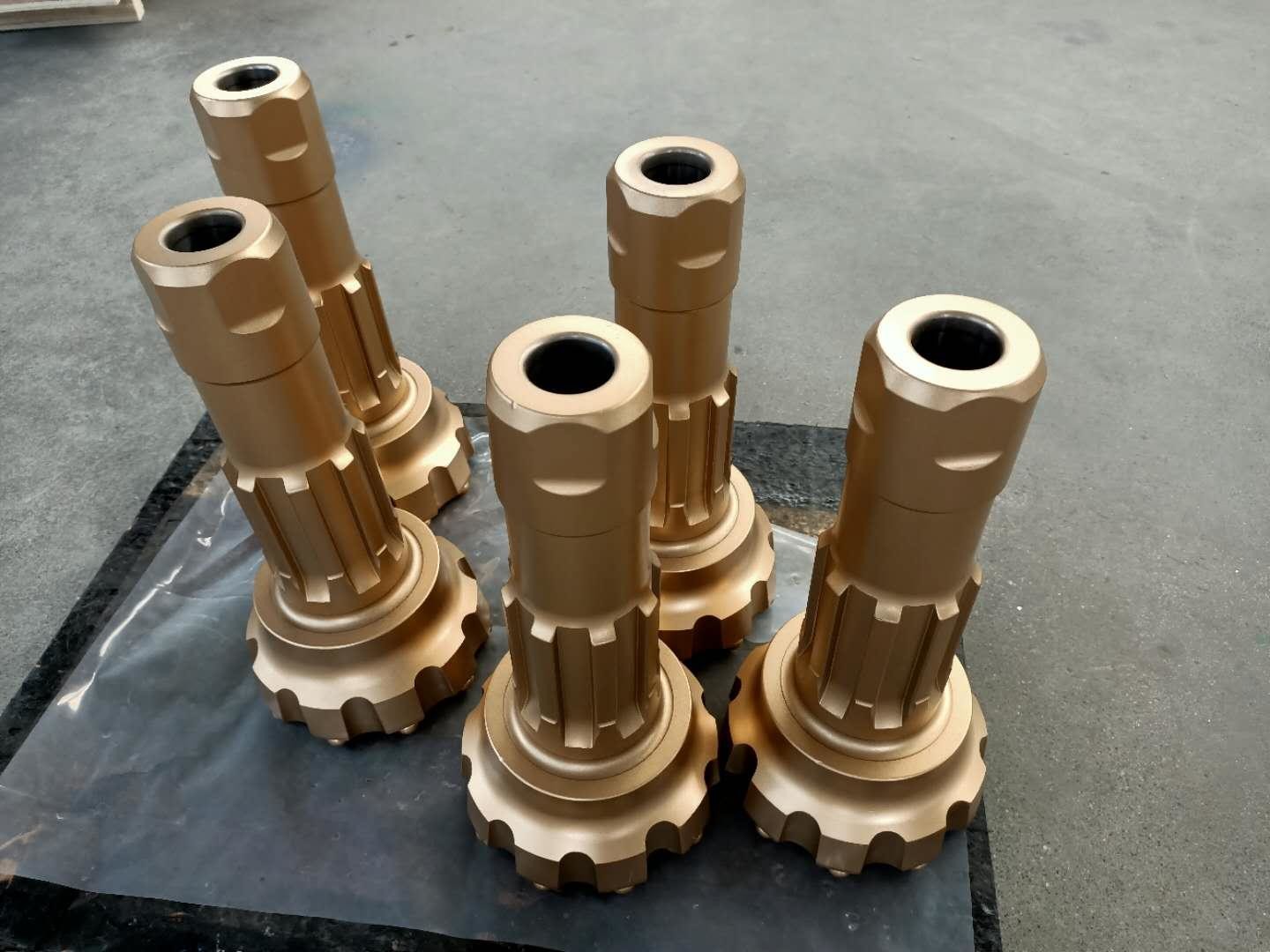6" DTH Hammer Bits Concave Face DHD360 165mm For Water Well Drilling