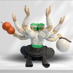 ANIME HEROES Sauron Game Figurines Toys Finished Goods Model Decoration