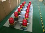 Self Contained Solar Aviation Obstruction Light Stainless Steel 304 Base