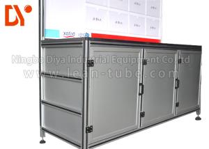 China Industrial Aluminium Profile Workbench Equipment Anti - Corrosion Custom Size wholesale