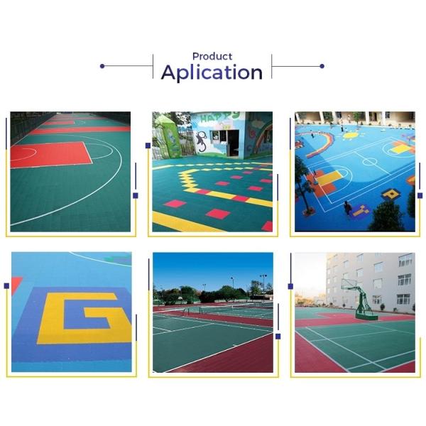 Modern Interlocking PP Flooring Indoor Sports Plastic Floor Mats