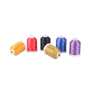 China 100% 40/3 40s/3 Polyester Sewing Thread Cone Curtains Use Multi Color wholesale