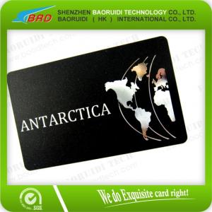 China New Customized glossy lamination Plastic clear business cards cheap wholesale