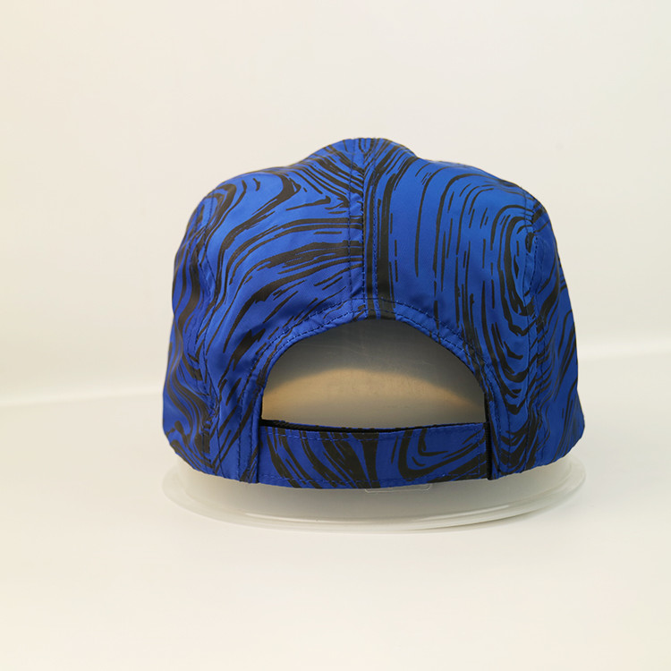 OEM/ODM sublimation pattern Breathable 100% polyester Running Hats Dry Fit Sport golf caps