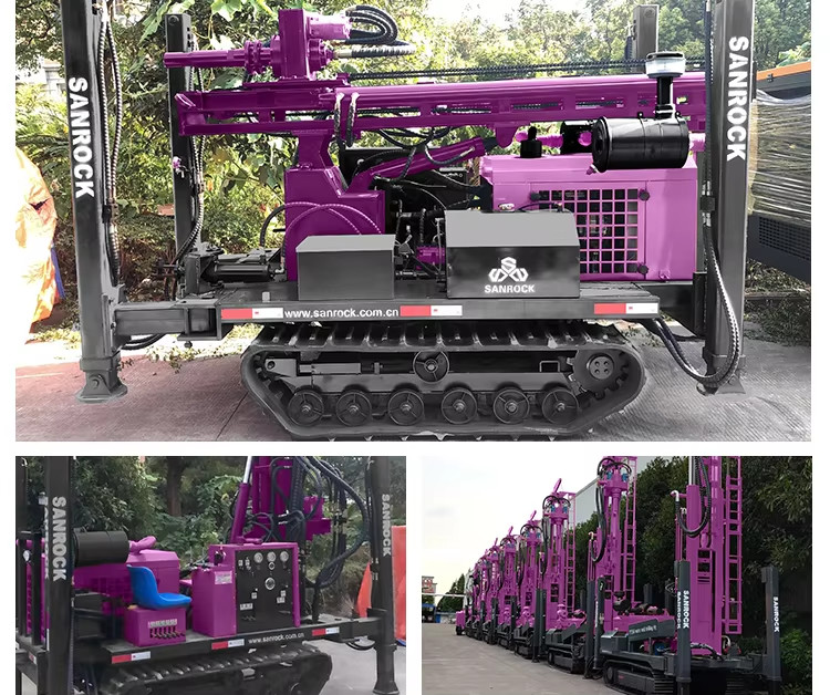 High Mobility Hydraulic Drilling Machine Lifting Force 10T Core Drilling Equipment Reverse Circulation RC Drilling Rig