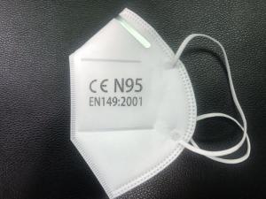 China Soft N95 Medical Mask Good Air Permeability For Smog Antiviral Protection wholesale