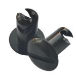 Black Dzus Fasteners 5/16 X .500" Quarter Turn Dzus Button