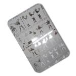 316 Etched Stainless Steel Sheet Plain 600mm - 1500mm Luxury Art Pattern Mirror