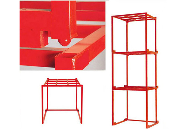 1000kg Capacity Steel Nestainer Storage Racks Rust / Corrosion Resistant Powder Coated Finish