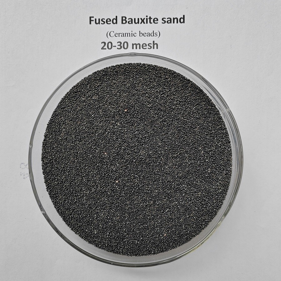 20-30 MESH Lost wax casting sand fused bauxite sand ceramsite foundry sand beads AFS fused ceramic sand 20-30 mesh