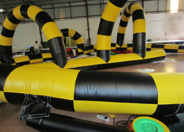 Zorb Ball Inflatable Quad Track , Customized Kids Toy Cars Blow Up Race Track