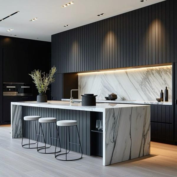 Australia Style High Glossy Acrylic Furniture Pantry Kitchen Cupboard Modern Pvc