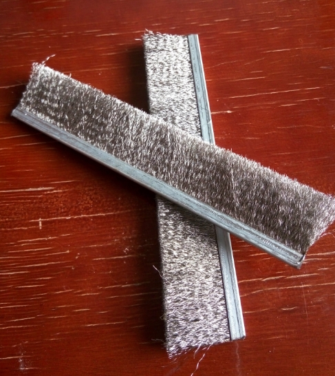 Customized Stainless Steel Wire Strip Brush For Metal Polishing