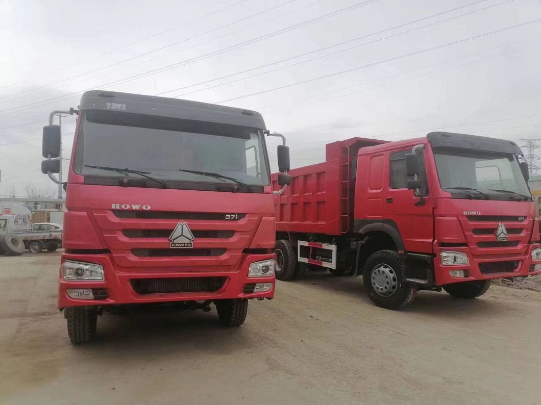 High Hprsepower 371HP Sinotruk HOWO 6*4 Dump Truck 10tires