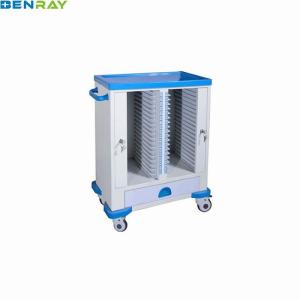 China Steel Patient Record Trolley wholesale