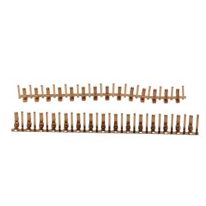 China Bending Socket Parts Brass HPb62 precision metal stamping parts wholesale