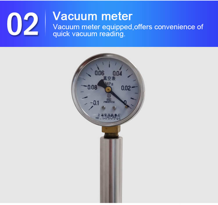 5L rotary evaporator pressure guage