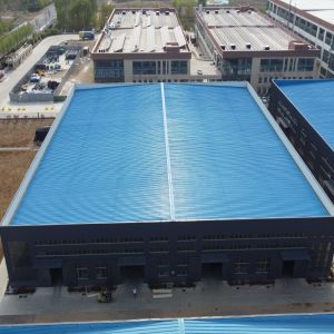 Prefab Steel Structure Warehouse Building with Crane Support