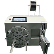 120-200mm Binding Length USB Cable Coiling and Winding Machine with Adjustable Diameter