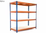 Powder Coated Light Duty Racking Steel Shelf Panel Customized Dimension