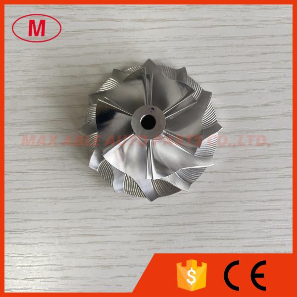 GTA15-25 39.61/56.02mm 701374-0003 1102-022-402 6+6 blades aluminum 2618/billet compressor wheel for 709837-0001/2