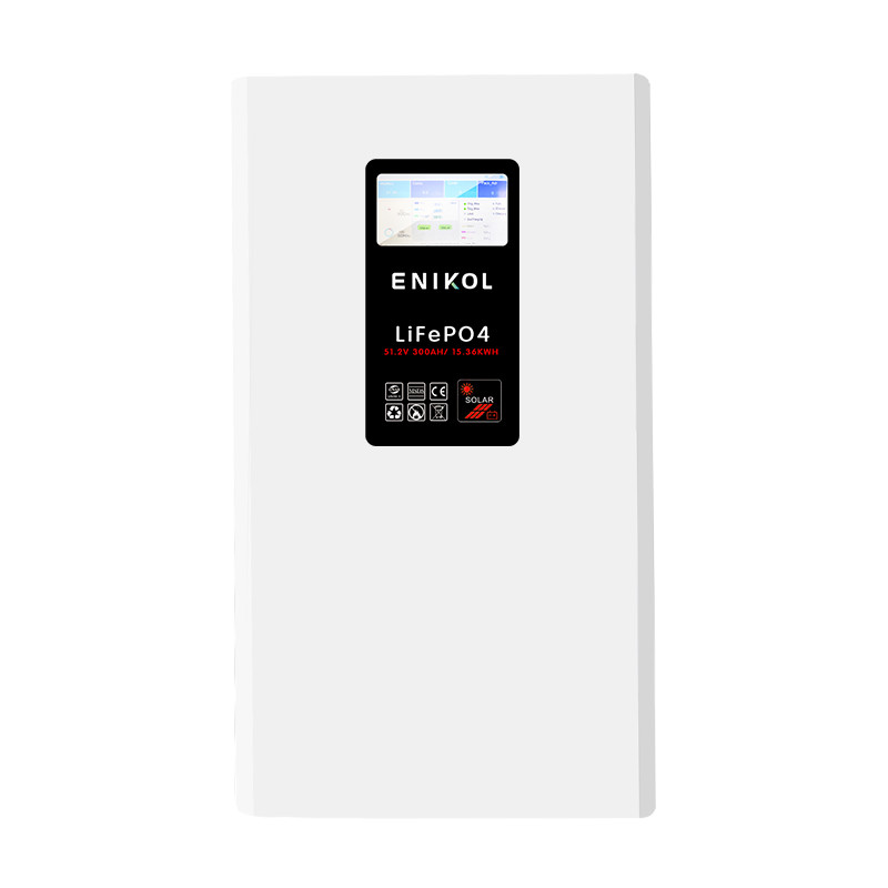 48V 300AH 15kwh Wall Mounted LiFePO4 Solar Battery for Off-grid Solar Power System