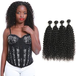 China 4 Bundles Of Water Wave Hair Crochet Braids Raw Virgin Hair 18 Inch OEM Service wholesale
