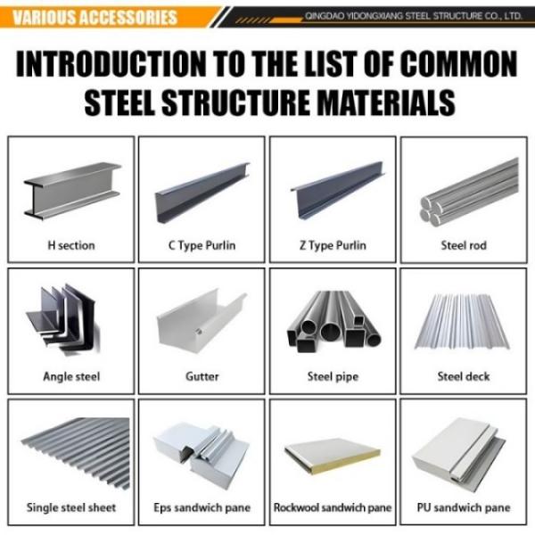 Large Span Prefabricated Factory Building Metal Warehouse Customized