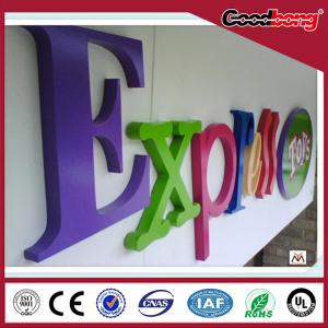 China Vacuum light high quality custom strong acrylic alphabet letter signs wholesale