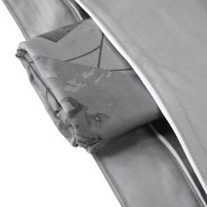 Zipper Bag Waffle Weave Drying Towel Travel Beach Towel OEM