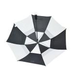 Manual Metal Frame Windproof Golf Umbrellas With Straight Handle