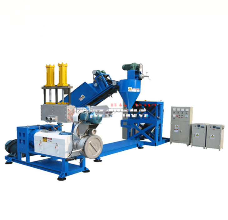 Plastic Film Recycled Waste Plastic Pelletizing Machine with Single Screw Design